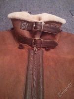 Лот: 2242754. Фото: 2. Дубленка мужская. (100% мех ягненка... Мужская одежда