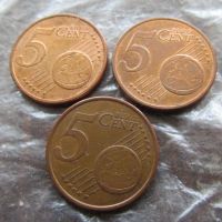 Лот: 24289767. Фото: 2. Монета 5 цент пять евроцент Германия... Монеты