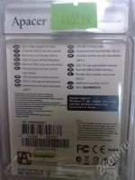 Лот: 685981. Фото: 2. Apacer 8 Gb цвет чёрный. Носители информации