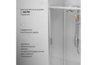 Лот: 23656866. Фото: 2. Дверь душевая в нишу AM.PM Gem. Сантехника, водопровод