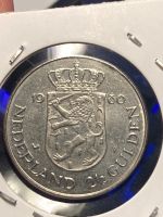 Лот: 19836357. Фото: 2. Нидерланды 2½ гульдена, 1980 Коронация... Монеты