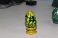 Лот: 1728777. Фото: 2. Яйцо к дню пасхи цвет желтый. Ручная работа
