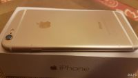Лот: 10217205. Фото: 4. Iphone6 64GB GOLD