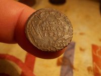 Лот: 15854154. Фото: 4. Великолепная полушечка 1731 года... Красноярск
