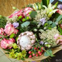 Лот: 7551743. Фото: 2. Цветы . Букет от Цветограда... Цветы, букеты