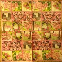 Лот: 8570825. Фото: 2. Салфетка для декупажа Розовые... Ручная работа