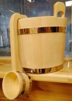 Лот: 9203979. Фото: 3. Ковш кедр 0,5-1,5 литров для бани... Красноярск