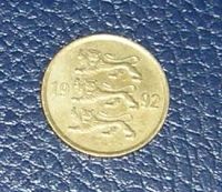 Лот: 4448794. Фото: 2. 10 центи эстония 1992г. Монеты