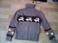 Лот: 7263387. Фото: 2. Теплый свитер с оленями (см. др... Женская одежда