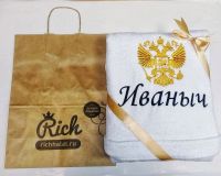 Лот: 10214864. Фото: 4. Халат с именной вышивкой