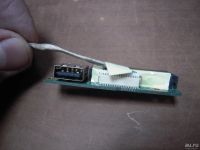 Лот: 9018770. Фото: 3. Плата с USB портом для ноутбука... Компьютеры, оргтехника, канцтовары