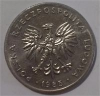 Лот: 8164987. Фото: 2. 20 злотых 1985 год. Польша. Монеты