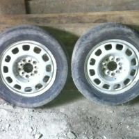 Лот: 4552233. Фото: 2. Резина на дисках 175/65 R14 2шт. Шины, Диски