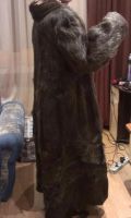 Лот: 4620510. Фото: 2. шуба теплая длинная. Женская одежда