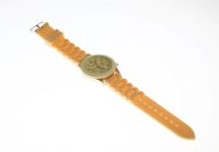 Лот: 3330839. Фото: 2. Часы geneva, цвет молочный. Часы, аксессуары