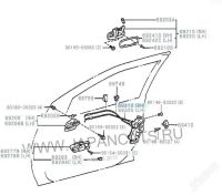 Лот: 2833908. Фото: 3. Замок водительской двери+тросик... Авто, мото, водный транспорт