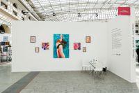 Лот: 23360172. Фото: 2. Картина "Автопортрет. Я бы хотела... Изобразительное искусство