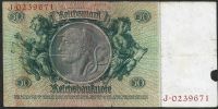 Лот: 10049286. Фото: 2. 50 рейхсмарок 1933 г. Германия... Банкноты