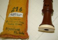 Лот: 13407077. Фото: 2. Блок флейта Aulos винтажная (N001... Антиквариат