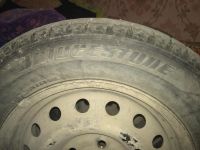 Лот: 6158424. Фото: 2. Шины Bridgestone вместе с дисками... Шины, Диски