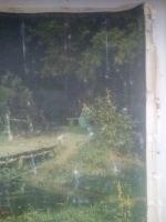 Лот: 25051763. Фото: 4. Картина 77х52м репродукция Заросший... Красноярск