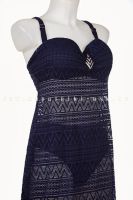 Лот: 11266068. Фото: 2. Купальное платье-танкини для женщин. Женская одежда