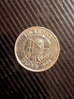 Лот: 19549215. Фото: 2. Монета Исландии 1 крона 1994. Монеты