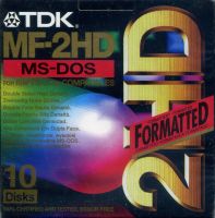 Лот: 19849398. Фото: 2. Дискеты 1,44Мб 3,5" TDK MF-2HD... Носители информации