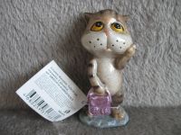 Лот: 20296043. Фото: 5. Статуэтка, фигурка Кошка-модница...