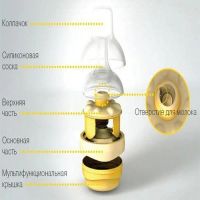 Лот: 11110453. Фото: 2. Medela соска силиконовая Calma... Кормление и уход, гигиена