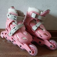 Лот: 18858686. Фото: 2. Ролики на девочку 27 р. Спортивные товары