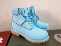 Лот: 10506398. Фото: 2. Ботинки Timberland blue Арт. 100021. Женская обувь