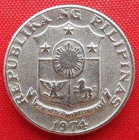 Лот: 2687718. Фото: 2. (№2427) 10 сентимо 1974 (Филиппины... Монеты