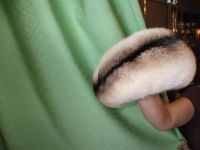 Лот: 3532124. Фото: 2. Шапка берет из норки. Женская одежда