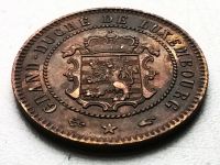 Лот: 21735006. Фото: 2. 5 сантимов 1855 года Люксембург. Монеты
