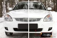 Лот: 9725132. Фото: 3. Защитная сетка решетки переднего... Авто, мото, водный транспорт