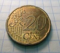 Лот: 18832230. Фото: 2. 20 центов Европа 2002 монеты... Монеты