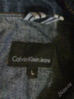 Лот: 1843576. Фото: 2. Джинсовка Calvin Klein 44-46 р-р... Женская одежда