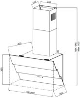 Лот: 20024876. Фото: 2. Вытяжка Kuppersberg F 605 B. Крупная бытовая техника