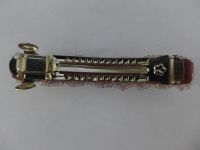 Лот: 4624106. Фото: 4. Заколка автомат для волос, с бисером... Красноярск