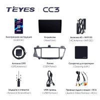 Лот: 21426930. Фото: 2. Штатная магнитола Teyes CC3 4... Автозвук