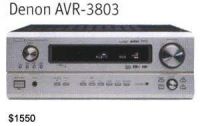 Лот: 10757603. Фото: 4. DENON AVR-3803 AV-ресивер. Красноярск