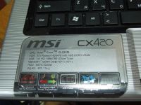 Лот: 8383146. Фото: 4. Продам Ноутбук msi CX420 MS-1453. Красноярск