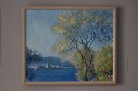 Лот: 10882496. Фото: 3. Пейзаж, масло. Коллекционирование, моделизм