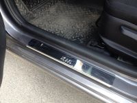Лот: 6188092. Фото: 3. Накладки на пороги KIA Rio 2012-2015... Авто, мото, водный транспорт