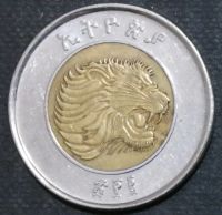 Лот: 12079803. Фото: 2. Экзотика с рубля (14857) Эфиопия. Монеты