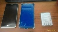 Лот: 10886834. Фото: 2. LG x155 MAX Серебро Титан. Смартфоны, связь, навигация