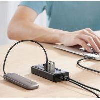 Лот: 21506833. Фото: 3. USB-хаб UGREEN USB-C to 7-Port... Компьютеры, оргтехника, канцтовары