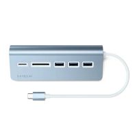 Лот: 21574409. Фото: 2. USB-хаб Satechi USB-C Aluminum... Периферия