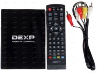 Лот: 17634491. Фото: 2. ТВ-тюнер DEXP HD 1701M (Приставка... ТВ и видео